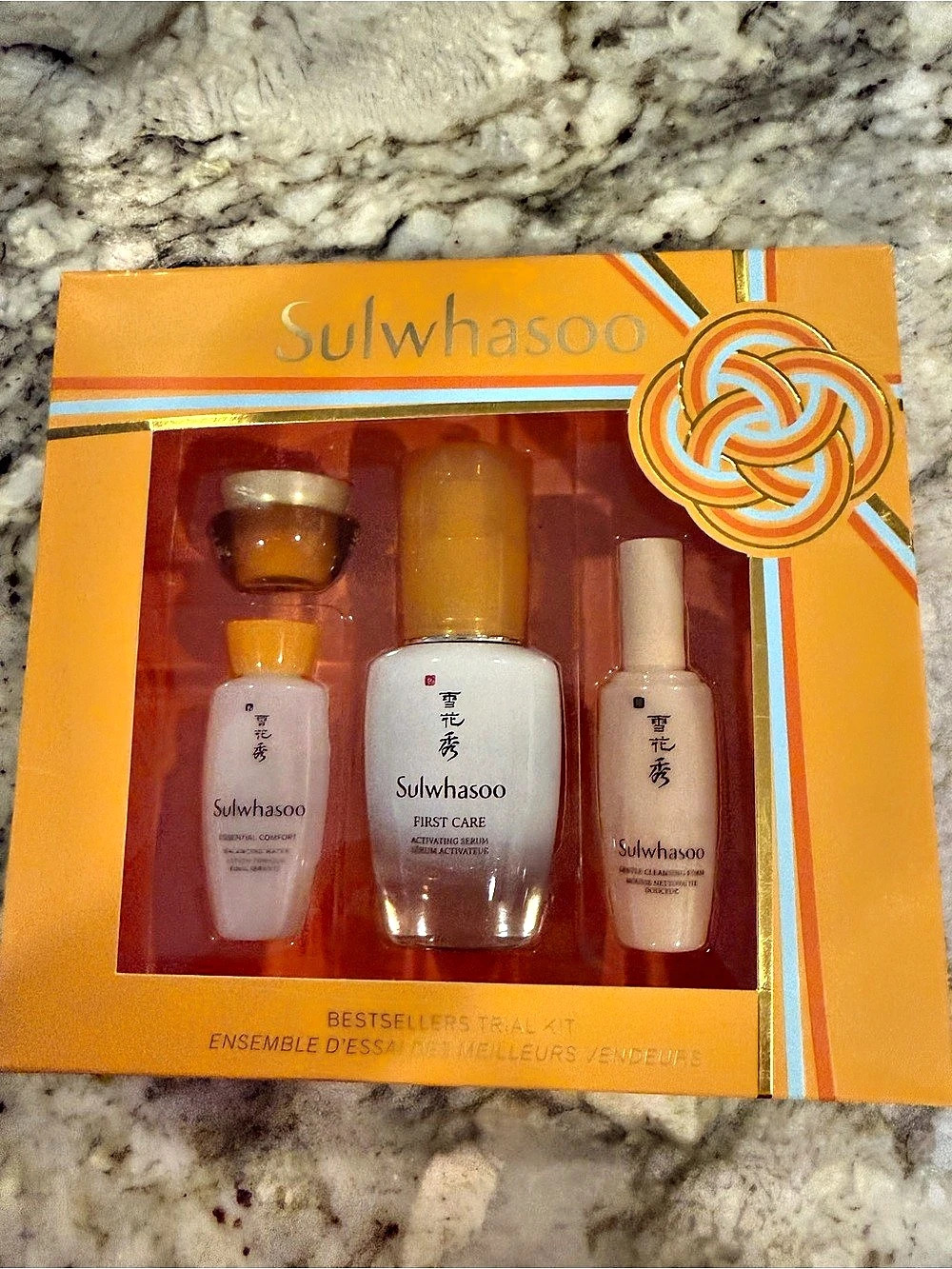 Sulwhasoo Bestsellers Trial Kit 4-Pc Korean Luxury Skincare Set Ginseng NEW